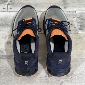 ON Cloudvista Trail Running Women’s Shoe - Midnight / Olive - Sz - 7 .US